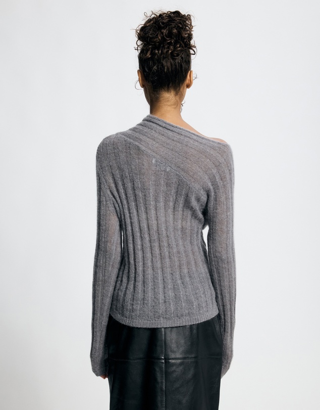 Lover - Seraphine Mohair Blend Sheer Jumper