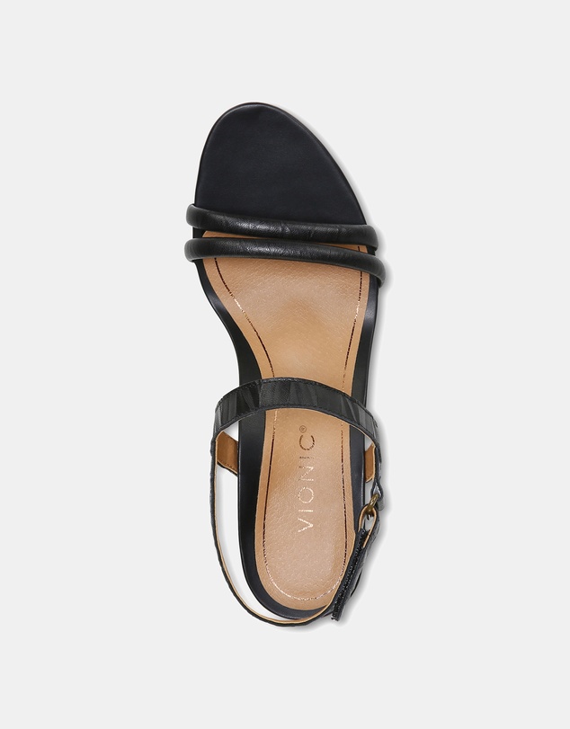 Vionic - Emmy Wedge Sandal - Black