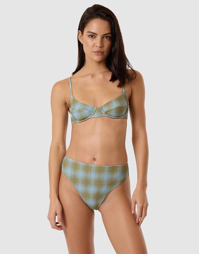 Thrills - Ansley 90s High Cut Bikini Bottoms