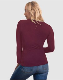 B Free Intimate Apparel - Bamboo Long Sleeve Top