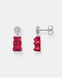 THOMAS SABO - THOMAS SABO Ear Studs with Red Goldbears