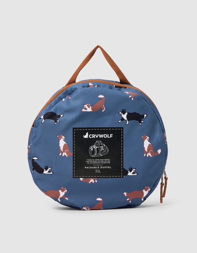 Crywolf - PACKABLE DUFFEL Collies