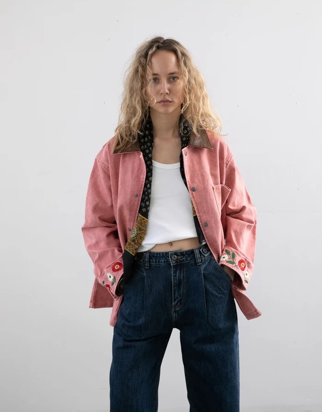 Found - Canvas Embroidered Barn Jacket