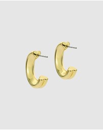 Ted Baker - HILYA: Hidden Heart Small Hoop Earrings
