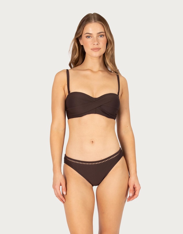 Baku Swimwear - Rococco D/DD Cup Bandeau Bikini Bra Top