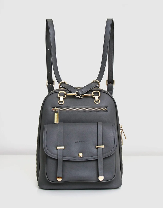 Belle & Bloom - 5th Ave Leather Backpack