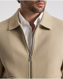Calibre - Milano Knit Jacket Stone