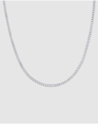 Kuzzoi - ICONIC EXCLUSIVE - Necklace Men Armor Robust Basic in 925 Sterling Silver