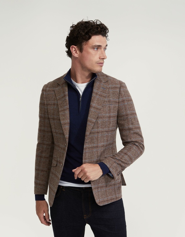 Oxford - Blake Wool Rich Checked Blazer