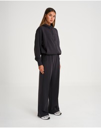 All Fenix - Soft Luxury Wide Leg Track Pant