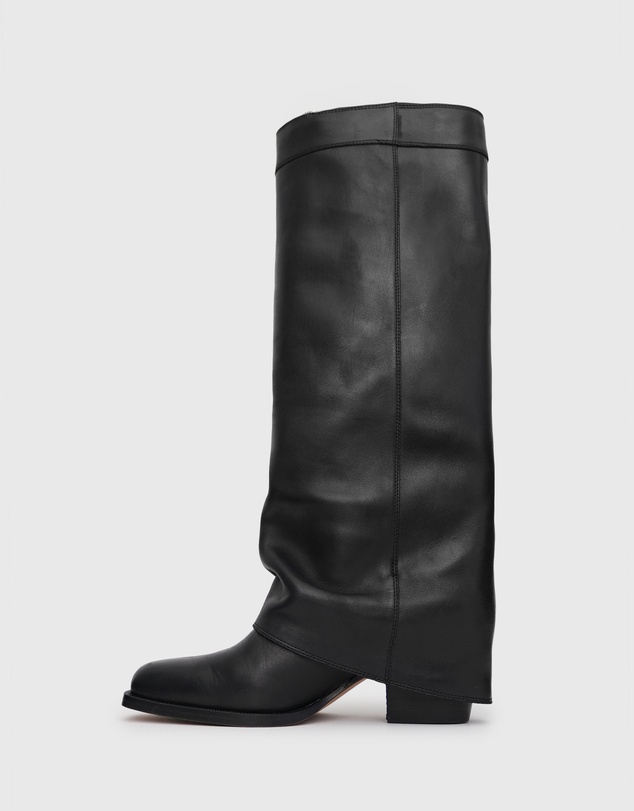 Betts - Winnie Leather Cuffed Knee Boots
