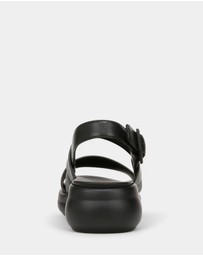 Naturalizer - Coast Sandal - Black Tumble