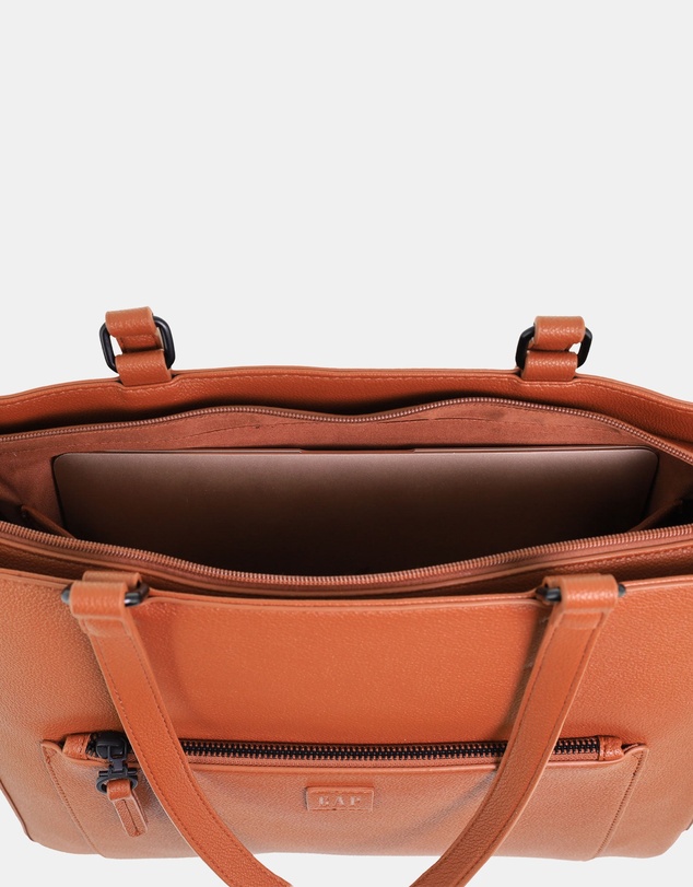 GAP - GAP Ladies Vegan Leather Modern Crossbody Tote Bag