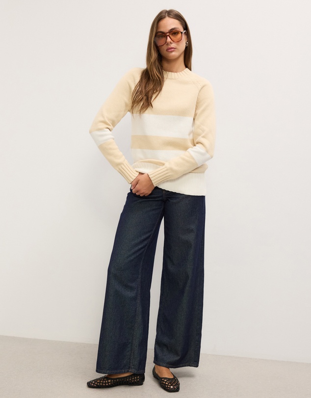 The Fated - Barone Stripe Knit Jumper