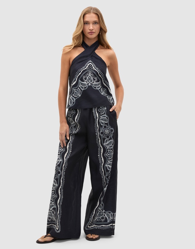 Seed Heritage - Scarf Print Halter