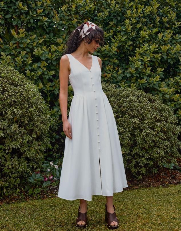 Forcast - Kendal Linen Blend Dress
