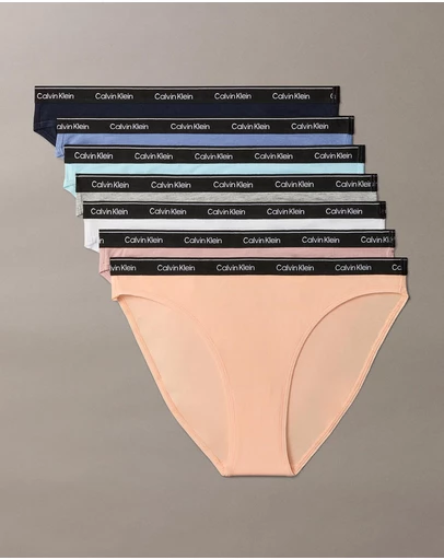 Calvin Klein - 7-Pack Icon Logo Bikini Briefs