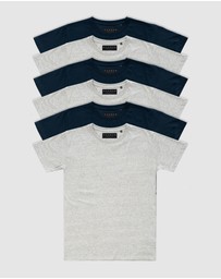 Xander - 6-Pack Blanc Tee