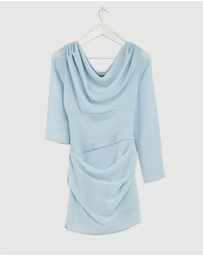 Revibe - Repaired SOVERE Ada Long Sleeve Mini - AU 8