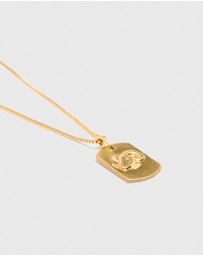 Maje - Astro Plaque Necklace