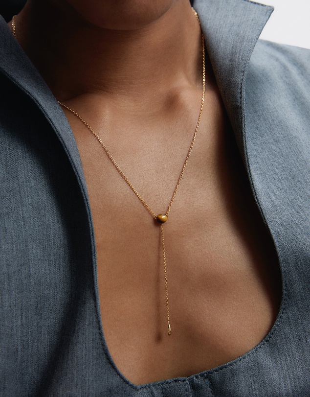 PDPAOLA - Tiger Eye Stella Necklace