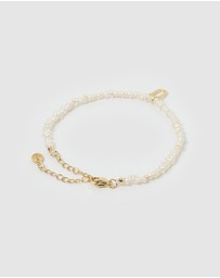Miz Casa and Co - Pearl Letter U Bracelet