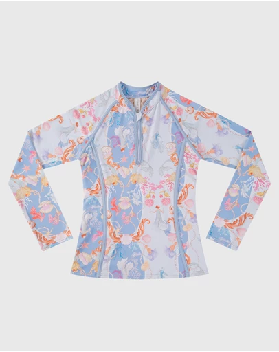 Aqua Blu Kids - Etoile Long Sleeve Rash Vest