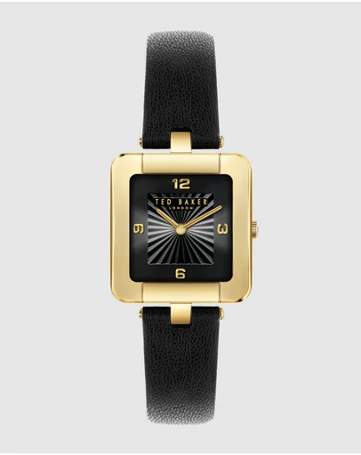 Ted Baker - Mayse 33mm Black Leather Watch