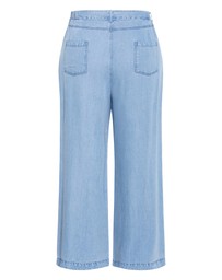City Chic - Plus size Evani Soft Denim Wide Leg Pant - light wash