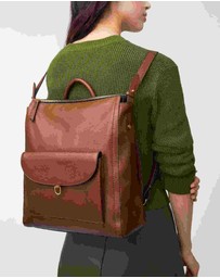 Fossil - Fossil Parker Brown Backpack ZB1836200