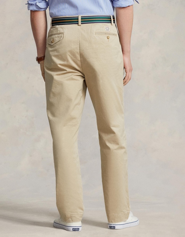 Polo Ralph Lauren - Whitman Relaxed Fit Pleated Chino Pants- ICONIC EXCLUSIVE