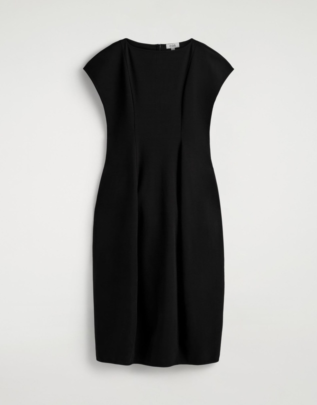 COS - Sculptural Jersey Midi Dress