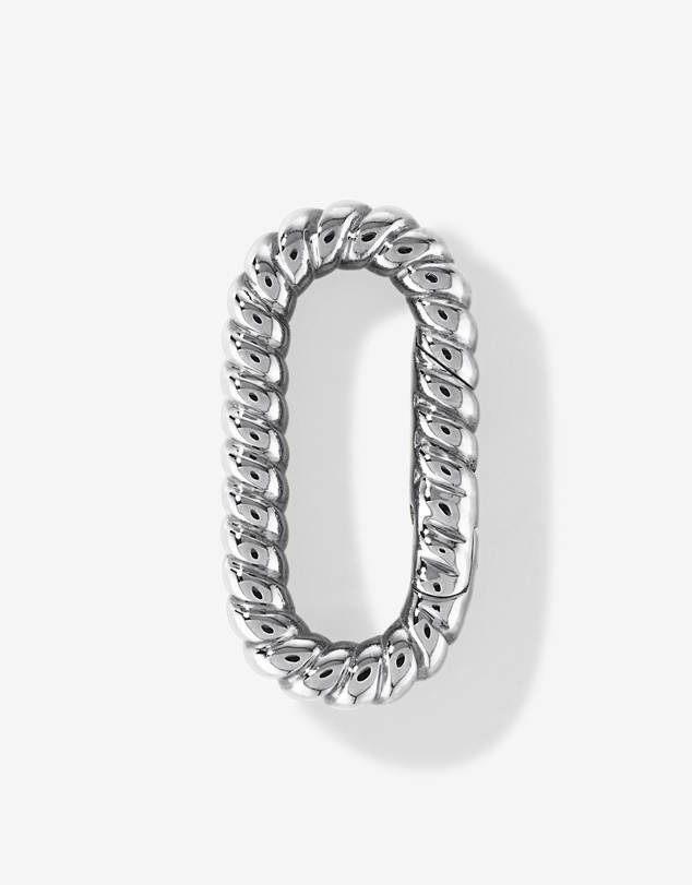 Michael Hill - Twisted Paperclip Pendant Connector in Sterling Silver
