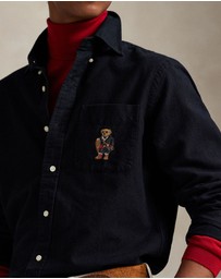 Polo Ralph Lauren - ICONIC EXCLUSIVE - Custom Fit Polo Bear Oxford Shirt