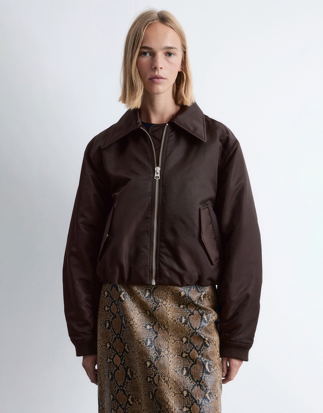 & Other Stories - Cropped Bomber Jacket