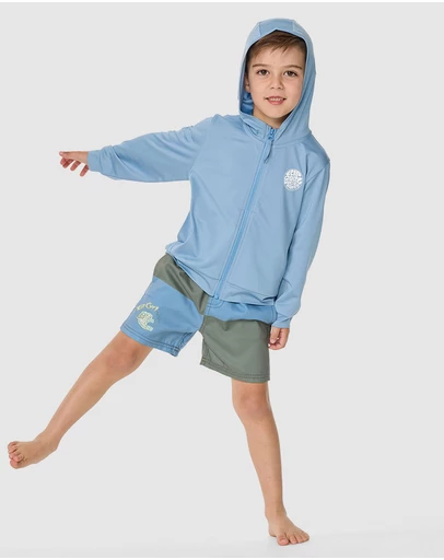 Rip Curl - Icons Upf Z/T Hoodie - Kids