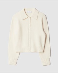 & Other Stories - Knitted Collar Cardigan