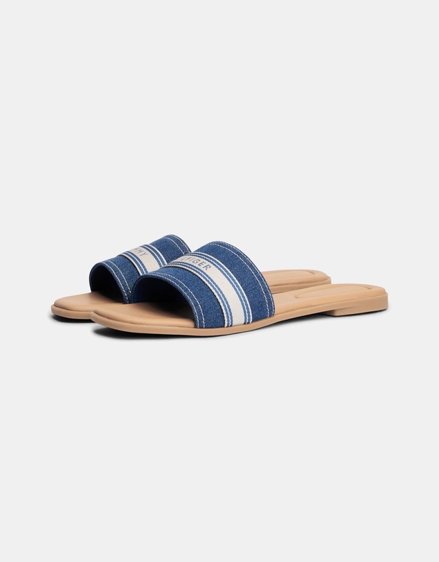 Tommy Hilfiger - Webbing Flat Mules - Women's