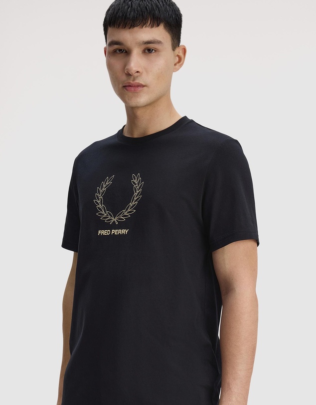 Fred Perry - Outline Laurel Wreath T-Shirt