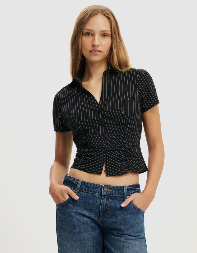 Cotton On - Maya Rouched Shirt