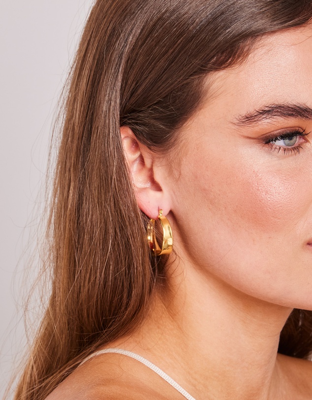 Zoe Olivia - Waterproof Classic Hoop Earrings