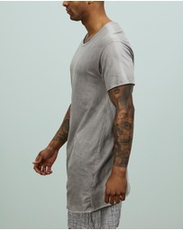 Surrounded By Ghosts - The Coltan Cotton Asymmetrical Tail T-Shirt