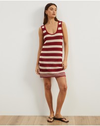 Atmos&Here - Chloe Knit Shift Mini Dress