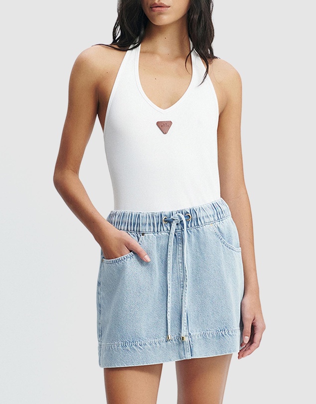 Aje Studio - Cowrie Halter Tank