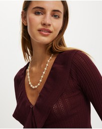 Cotton On - Ruffle Knit Cardi