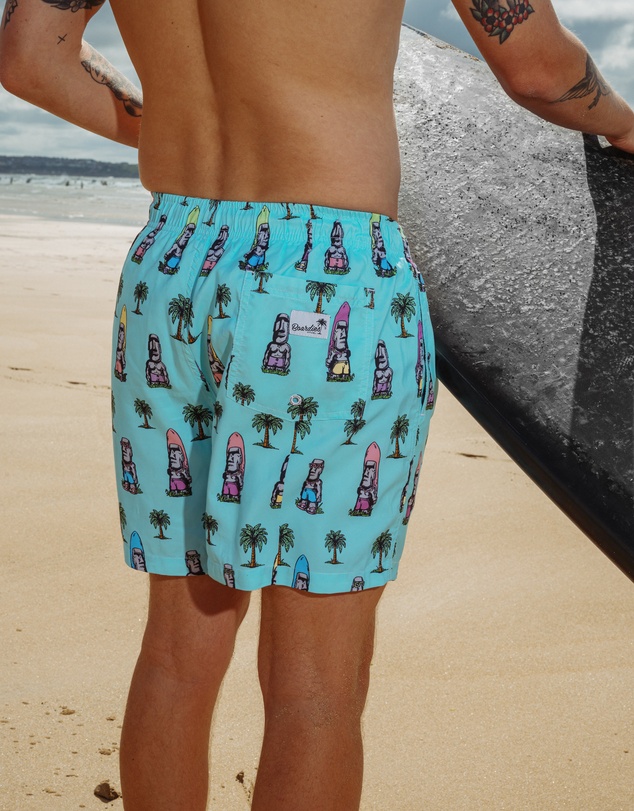 Boardies - Boardies Island Elders Mid Length Swim Shorts
