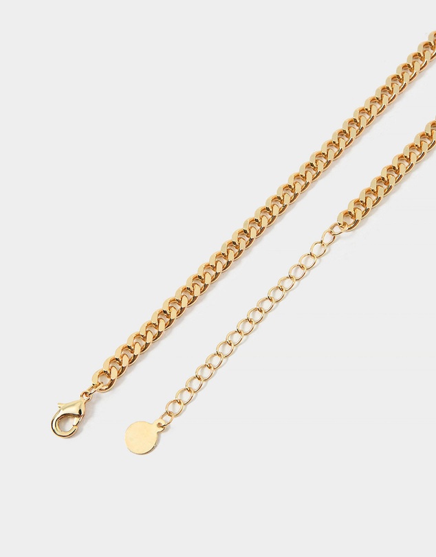 Forcast - Olive 16k Gold Plated Necklace