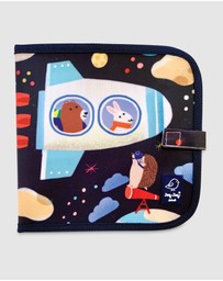 Jaq Jaq - Jaq Jaq Bird -  Doodle It & Go Erasable Book - Jaq Jaq Bird & Friends - Spaceships