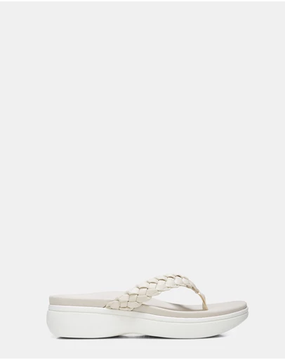 Vionic - Kenji Platform Sandal - Cream