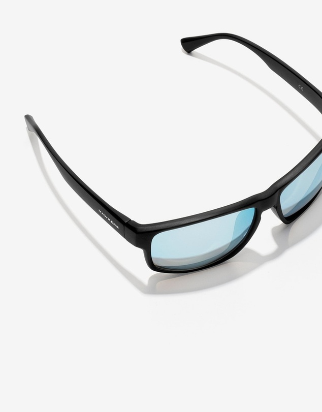 Hawkers Co - HAWKERS - Black Blue Chrome FASTER Sunglasses for Men and Women UV400